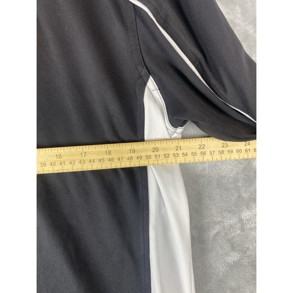 Vintage Lee Sport New York Mets Polo Black/white‎ MLB Team Size XL - Picture 6 of 10